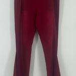 Lucky & Blessed L&B Maroon High Rise Ultra Flare Bell Bottom Pants sz XL Western Red Photo 0