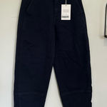 Everlane NWT  Navy Blue Utility Barrel Pant Organic Cotton Size 0 Photo 0
