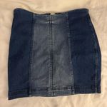 Free People  Denim Skirt Photo 0