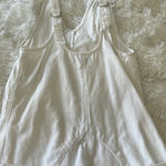 Free People  White Overalls Denim Photo 0