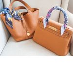 4 Piece Satin Style‎ Khaki Tan Floral Selection Twillies Photo 12