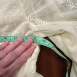 American Eagle Size XL Women's Cream cropped fit and flare blouse NWT Photo 5