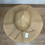 Time And Tru NWT Straw Floppy Packable Beach Hat Photo 1