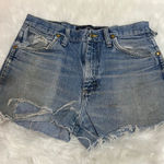 Wrangler Vintage style  cut off denim shorts medium wash Photo 0