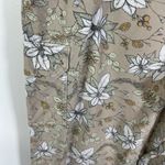 Duluth Trading Medium MX31 Gray White Floral Free Swingin' Flannel Pajama Pants Photo 4