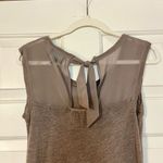 Cynthia Rowley  Sleeveless Tank Sheer Tie Bow Back XS Photo 2