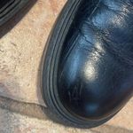 ZARA  pearl trim leather combat boots Photo 1