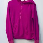 Old Navy  Fuchsia pink zip up sweatshirt kangaroo pocket size small Photo 1
