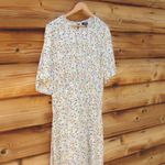 Revolve AFRM Floral cut out midi Dress White Size XL Photo 4