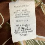 Mine Green & Brown Tropical Strapless Maxi Dress Photo 3