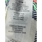 Aerie  Pajama‎ Top Womens XS Plaid Flannel Button Up White Green Red Christmas PJ Photo 4