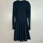 American Apparel Dark Blue Deep V-neck Long Sleeve Mini Dress Size XS Photo 10