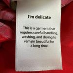 Farm Rio Summer Foliage Scarf Red Maxi Dress Size Large Special Event Photo 4