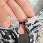 Chico's  Travelers Medium Cardigan Animal Print XL Chico 3 Hook Closure 3/4 Sleeve Photo 4