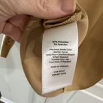 Talbots Gold Soft Satin Charmeuse Top Large Silky Evening Workwear Metallic Photo 6