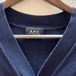 A.P.C  blue Navy Cardigan Small Photo 2