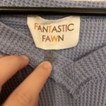 Fantastic Fawn  Blue V-Neck Photo 1
