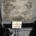 Guess  Los Angeles  Blue Denim Jacket All Over Logo Print Woman’s medium Photo 2