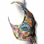 Floral tapestry vest top in multi Photo 2