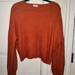 Showpo Orange rust Knit Sweater Photo 0