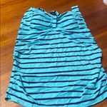 Blue and Black One Piece Swimsuit with Halter Straps by Beach Bump Photo 0