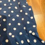 Pigeon Blue Polka Dot Dress with Flare nwt Photo 4