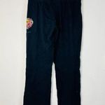 Rue 21 Women’s Black Flare Lounge Pants LOVE Colorful Graphic Size Small Photo 6