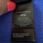 The North Face Women’s Blue Gray Fleece Vest Full Zip Pockets Med Running Exercise Photo 5