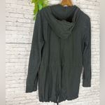 James Perse  Faded Black Utility Field Jacket Photo 4