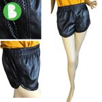 Rue 21 BLACK FAUX LEATHER SHORTS NWT (M) Photo 1
