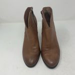 Vince Camuto  Franell 8.5 Brown Leather High Heel Bootie Ankle Boot Photo 5
