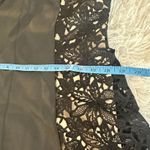 Anthropologie Faux Leather & Lace Dress Photo 13