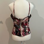 Pretty Little Thing  Top Women 8 Rose Renaissance Strappy Quilt Detail Corset Photo 6