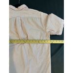 Lands' End Unisex Medium Striped Button Shirt 15 - 15.5 Neck Pin-Stripe Nautical Photo 6