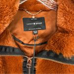 Lucky Brand NWT  | Faux Fur Women's Full Zip Jacket Coat Long Sleeve Size XL Photo 2