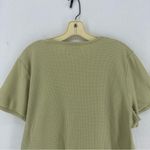 Sag Harbor  Sport Waffle T Shirt Womens Large Green Photo 5