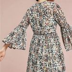 Bhanuni By Jyoti x Anthropologie libra embroidered tunic dress blue green Size 12 Photo 2