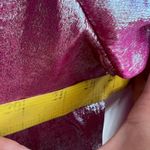 Eazel Los Angeles Metallic Top Y2K 2000s Glam Night Out Pink Large Photo 5