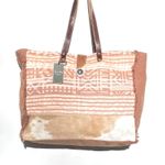 NWT Western CORAL BLOSSOMS WEEKENDER BAG by Myra Pink Photo 1