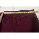 Cato  Women's Size 10 premium Maroon Red High Rise Stretch Ankle Jegging EU Photo 2