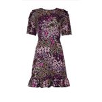 Kate Spade  Pacific Petals Floral Smocked Dress Size 4 Photo 3