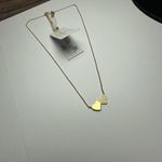 Kate Spade “ Mom” Engraved Rhinestone Gold Tone Necklace Signed NWT Photo 7