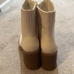 Universal Threads White Mid-Calf Block Heel Boots for Women Photo 3