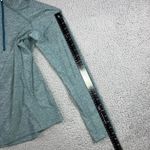 Straight Down Pullover Quarter Zip Women Medium Performance Mock Neck Athletic Green Photo 4