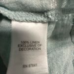 J. Jill Love Linen Mint Green Women's Blouse Blue Size XL Photo 7
