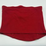 Q&A  Red Strapless Corset Cropped Top Size Small Photo 2