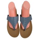 The Sak Everly Blue Leather Flip Flop Sandals Size 10 NEW without Tags Photo 6