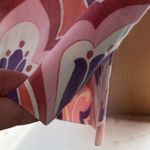 ZARA  Women’s Floral Patterned pleated zip front pants - Pink and Purple size 6 Photo 8