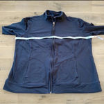 Karen Scott sport black track suit jacket Photo 4