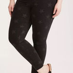 Torrid  NEW WITH TAGS Star Jegging - Black Wash SIZE 16R Photo 0